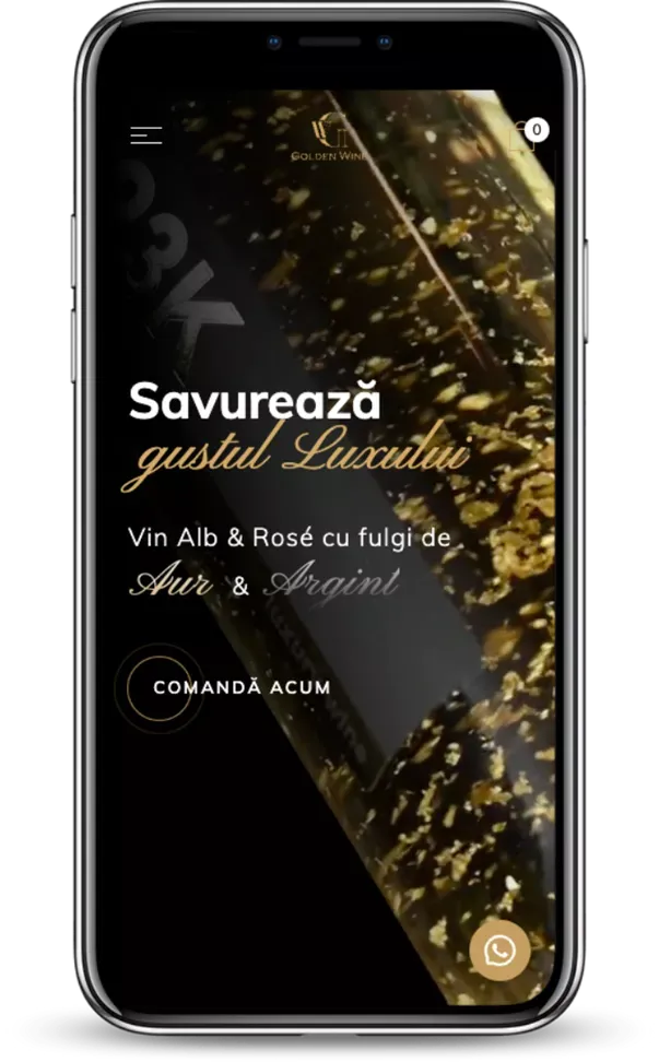 web design website custom goldenwine